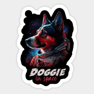 Laika Dog Sticker